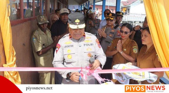 
					Janji yang Ditepati, Kapolda Papua Tengah Resmikan MCK untuk Siswa SDN Amamapare