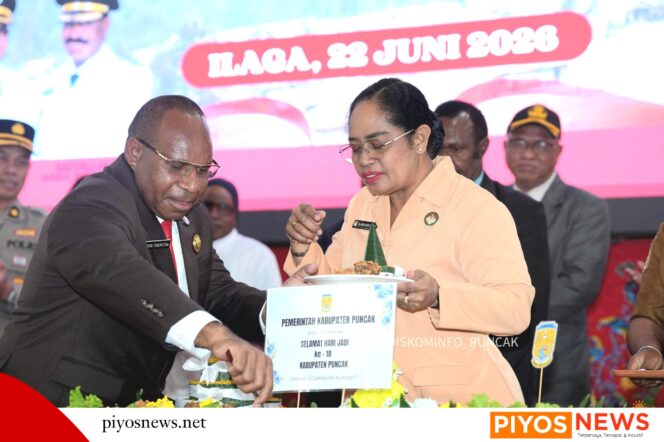 
					HUT ke-18 Kabupaten Puncak, Pj Sekda Ajak Seluruh Elemen Bersatu Bangun Daerah dan Jaga Keamanan