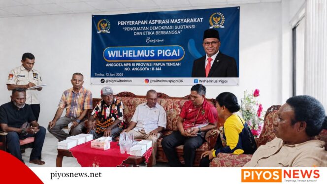 
					Wilhelmus Pigai Serap Aspirasi Masyarakat SP 2 dan Sekitarnya, Dorong Penguatan Demokrasi Substansi dan Etika Berbangsa