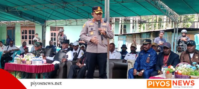 
					Kapolres Mimika Ingatkan Konsekuensi Hukum Bagi Pihak Yang Langgar Kesepakatan Damai