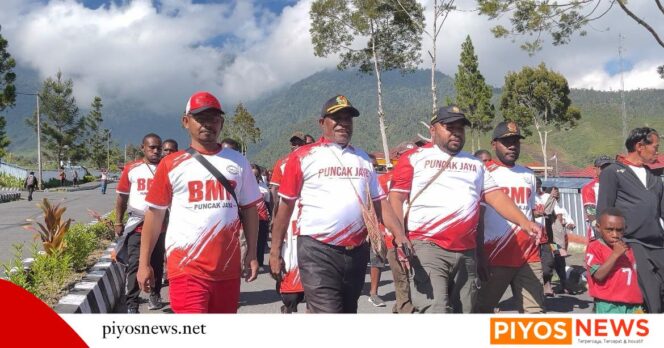 
					DPC BMP RI Puncak Jaya Sukses Gelar Jalan Sehat Kebangsaan, Perkuat Sinergitas Komponen Bangsa