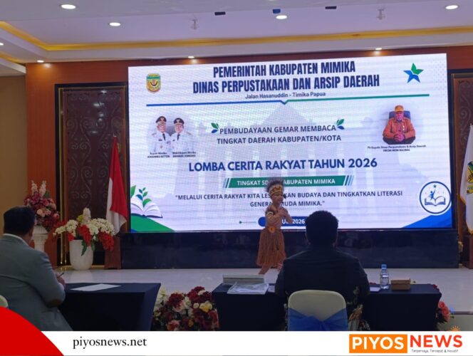 
					Lomba Bertutur Cerita Rakyat Mimika Jadi Wadah Pembentukan Karakter Generasi Muda