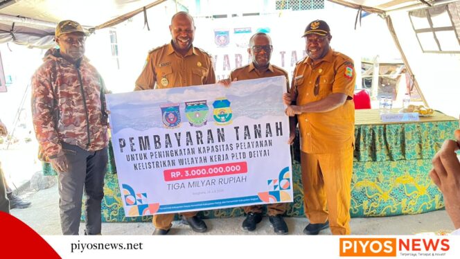 
					Tiga Pemerintah Daerah Bersinergi Bayar Lahan PLTD Deiyai Rp3 Miliar, Dukung Keandalan Pasokan Listrik