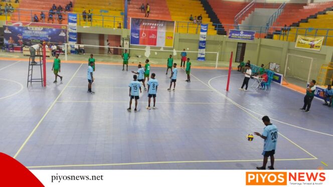 
					Pertandingan Volley Putra, SMAN 3 Tundukan SMA Taruna Dharma 2 – 1