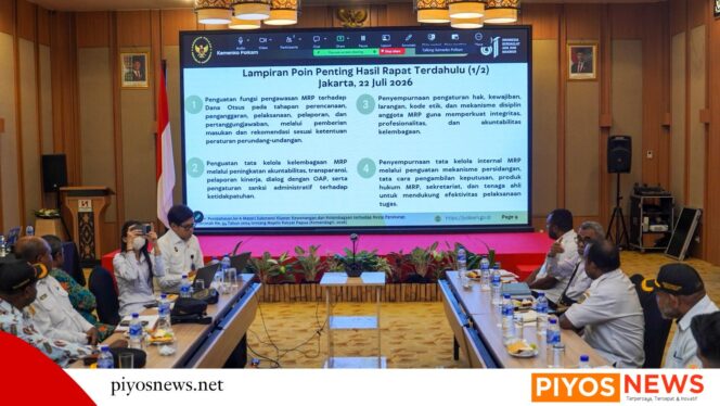 
					MRP Papua Tengah Usulkan Penguatan Kewenangan dan Kelembagaan dalam Revisi PP Nomor 54 Tahun 2004