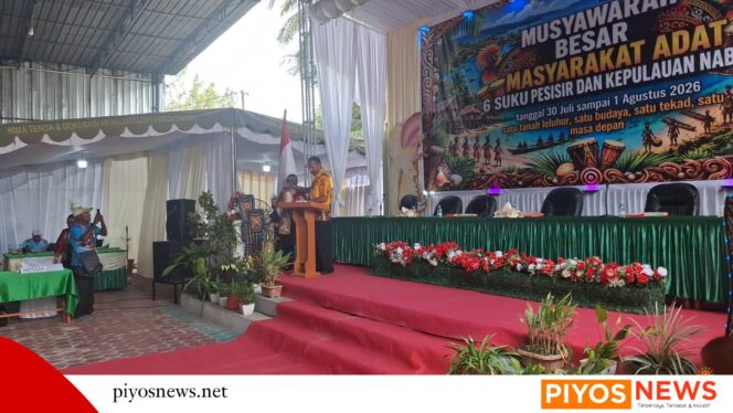 
					MUBES Enam Suku Pesisir dan Kepulauan, Pemkab Nabire Komitmen Menghormati dan Memberdayakan Masyarakat Hukum Adat Sebagai Mitra Pembangunan Daerah