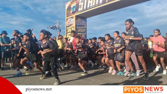 
					700 Pelari Meriahkan Bhayangkara Fun Run 5K, Wujud Sinergi Polda Papua Tengah dan DPD BMP RI