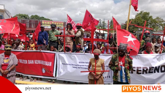 
					KNPB Timika Soroti Situasi Kemanusiaan di Papua, Desak Pemerintah Tempuh Dialog