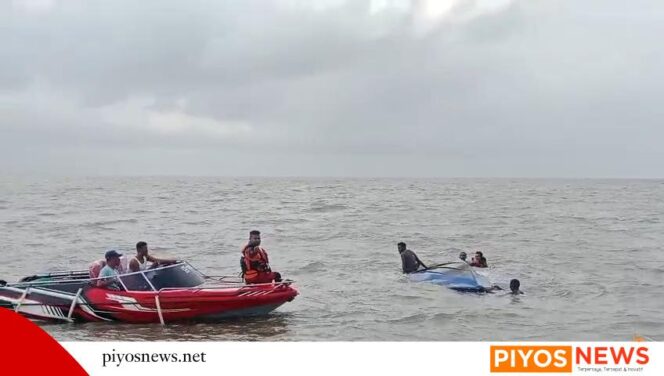 
					Speed Boat Bermuatan Satu Ton Mangga Tenggelam Dihantam Ombak di Perairan Manasari, Pengemudi Selamat