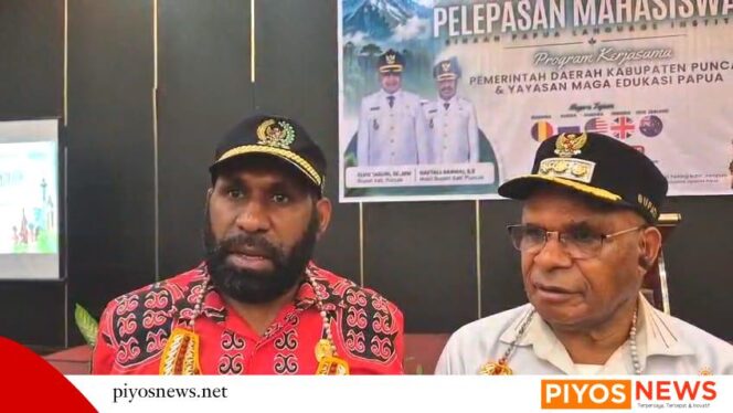 
					Bupati Elvis Tabuni Lepas 15 Mahasiswa Puncak Cerdas Angkatan I Tahun 2026