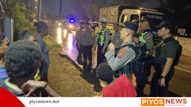 
					Antisipasi Gangguan Kamtibmas, Polisi Razia dan Sisir Sejumlah Wilayah Mimika