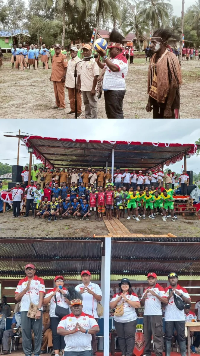 
					Kepala Distrik Amar Ajak Warga Kibarkan Merah Putih, Semarakkan HUT RI ke-81 dengan Beragam Lomba