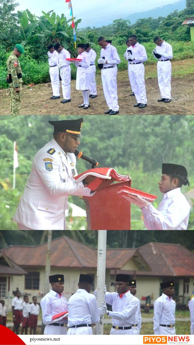 
					Upacara HUT ke-81 RI di Mimika Barat Jauh Berlangsung Khidmat, Pemkab Dorong Dukungan Masyarakat untuk Pembangunan