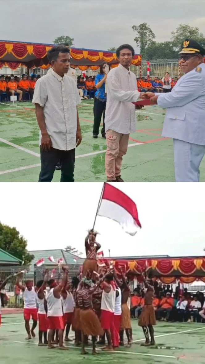 
					232 Warga Binaan Lapas Kelas IIB Timika Terima Remisi HUT ke-81 RI 