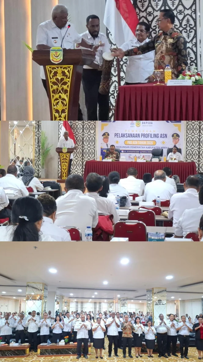 
					Profiling ASN Kabupaten Mimika 2026 Dimulai, Bupati Tekankan Pentingnya Pemetaan Kompetensi
