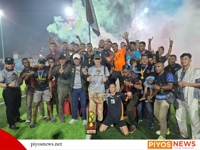 
					Black Head FC Juara Turnamen Mini Soccer Pangkoops TNI Habema 2026