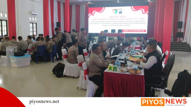
					Polda Papua Tengah Terima Audit Kinerja Itwasum Polri Tahun Anggaran 2026