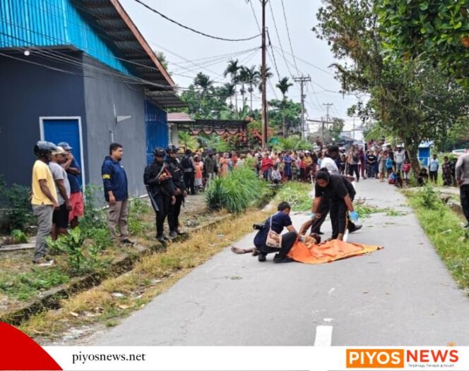 
					Seorang Warga Ditemukan Tewas di SP 2, Polisi Amankan Besi dan Pisau
