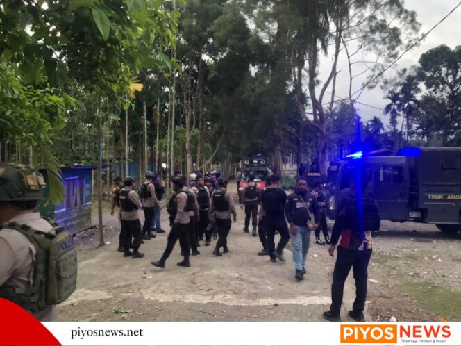 
					Razia Skala Besar di Kwamki Narama, Empat Tenda Perang Dibongkar Aparat 