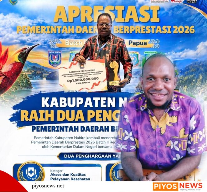 
					Ketua Yayasan Embun Pagi Piyaiye Apresiasi Bupati Nabire Raih Dua Penghargaan