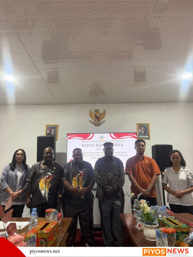
					Bapemperda DPR Papua Tengah Koordinasikan Pembahasan Belasan Raperdasi dan Raperdasus