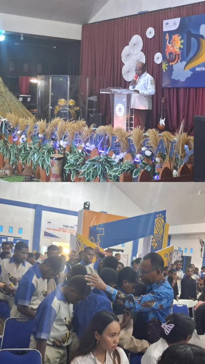 
					Dies Natalis ke-1 MEPA Boarding School Angkat Budaya Papua dan Masa Depan Pendidikan