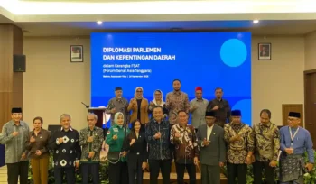 Forum diskusi strategis bertajuk Diplomasi Parlemen dan Kepentingan Daerah