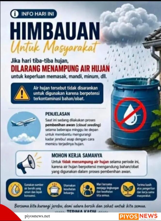 
					BPBD Mimika Imbau Warga Tidak Menggunakan Air Hujan Selama Pembenihan Awan
