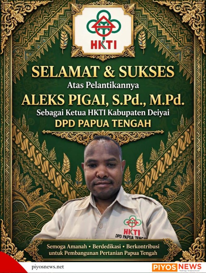 
					Aleks Pigai Resmi Dilantik sebagai Ketua HKTI Deiyai, Siap Perjuangkan Kebutuhan Petani