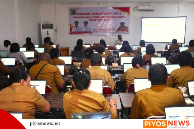 
					Pengelola Layanan Kepegawaian Apresiasi BKPSDM Papua Tengah Gelar Bimtek Microsoft Office 