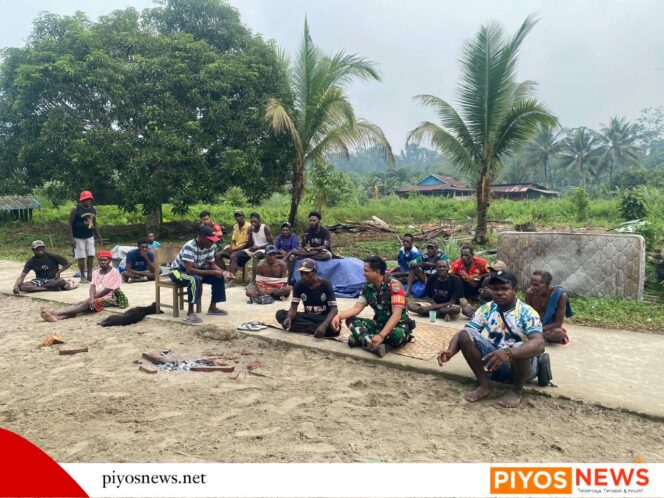 
					Jaga Kedamaian Kapiraya Pascakonflik, Babinsa Hadir Pastikan Warga Merasa Aman