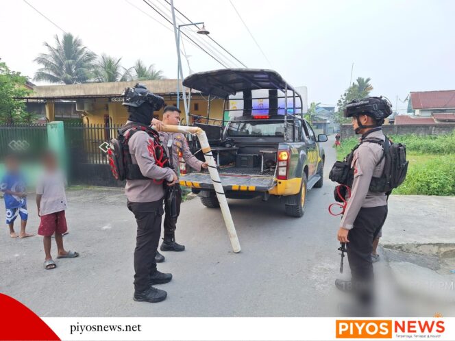 
					Cegah Tawuran Anak-anak, Polisi Amankan Meriam Spiritus di Komplek Nawaripi Dalam