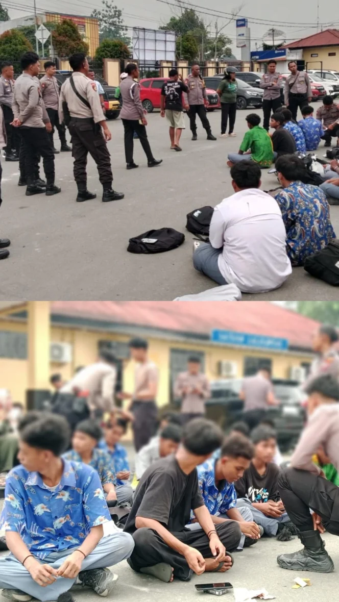 
					Bolos Sekolah, 27 Pelajar Diamankan Saat Nongkrong dan Berjudi 